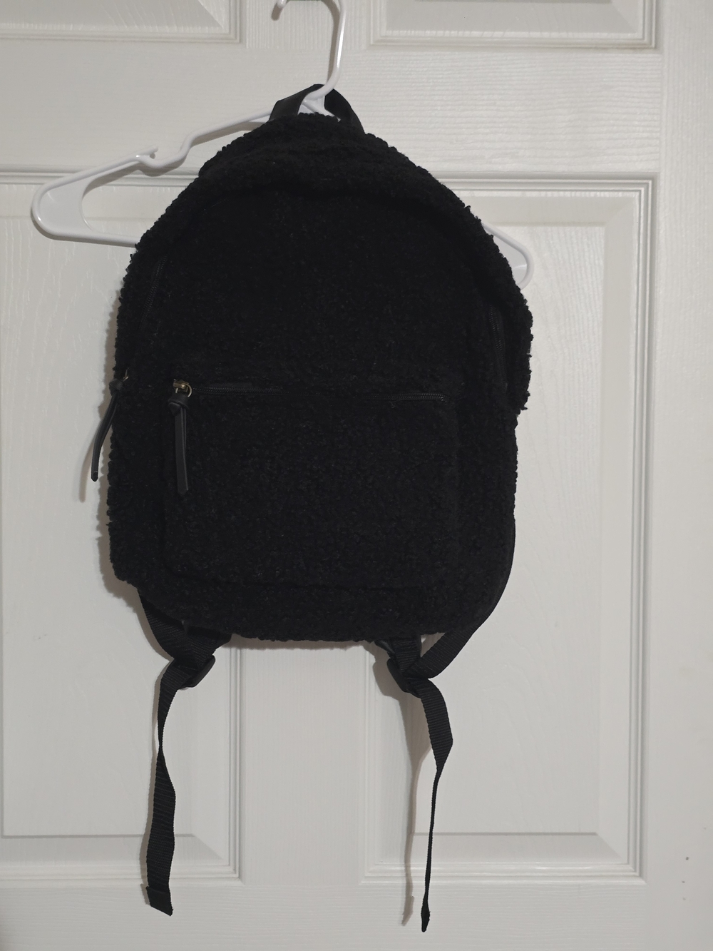 Sonoma Black Sherpa Mini Backpack